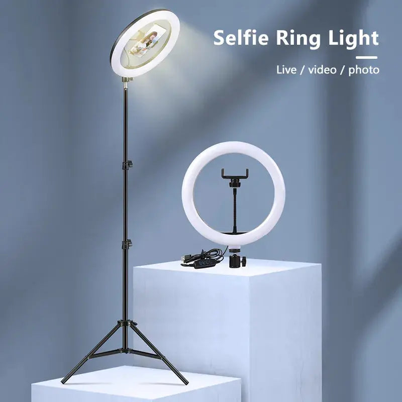 Das Vielseitige 26 cm Ringlicht für Perfekte Beleuchtung: Illuminieren Sie Ihre Kreativität - Raffiniertedinge Das Vielseitige 26 cm Ringlicht für Perfekte Beleuchtung: Illuminieren Sie Ihre Kreativität - Raffiniertedinge